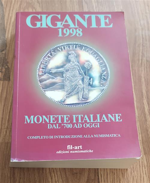 Gigante 1998 Monete Italiane Dal 700 Ad Oggi