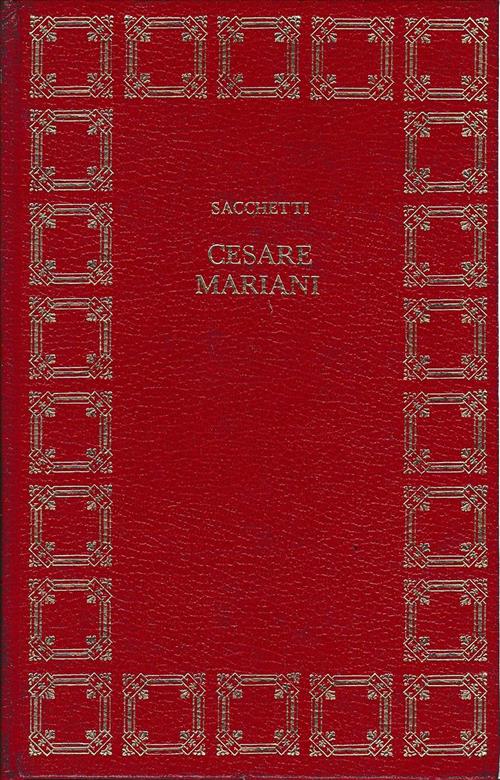 Cesare Mariani Racconto Gabriele Catalano Edizioni Per Il Club Del Libro 1973