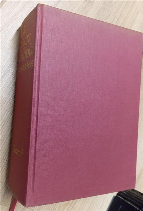 La Sacra Bibbia Garzanti 1969