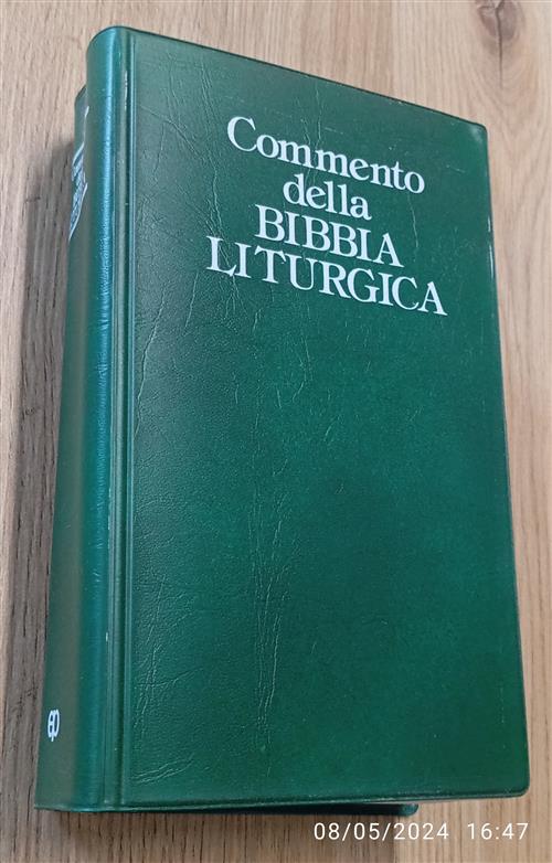 Commento Della Bibbia Liturgica