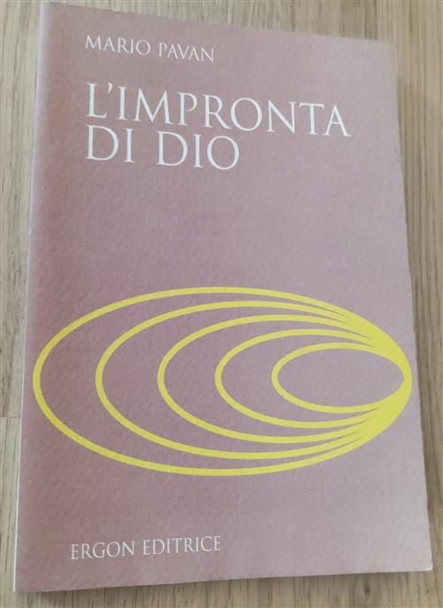 L'impronta Di Dio Mario Pavan Ergon 2005