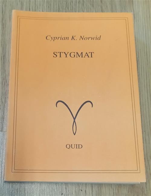Stygmat Cyprian K. Norwid Quid 1994
