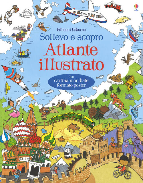 Atlante Illustrato. Ediz. A Colori. Con Carta Geografica Ripiegata Alex Frith