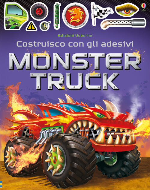 Monster Truck. Con Adesivi. Ediz. A Colori Simon Tudhope Usborne 2018