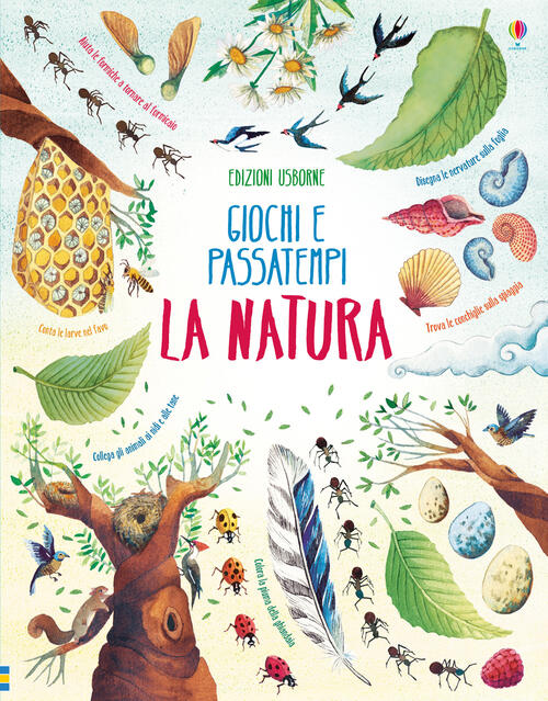 La Natura. Giochi E Passatempi Emily Bone Usborne 2019