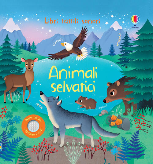 Animali Selvatici. Libri Tattili Sonori. Ediz. A Colori Sam Taplin Usborne 202