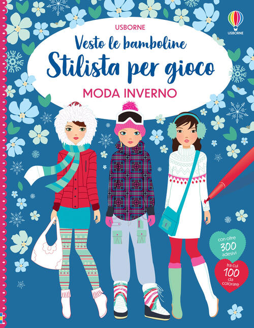 Moda Inverno. Vesto Le Bamboline. Stilista Per Gioco Fiona Watt Usborne 2022