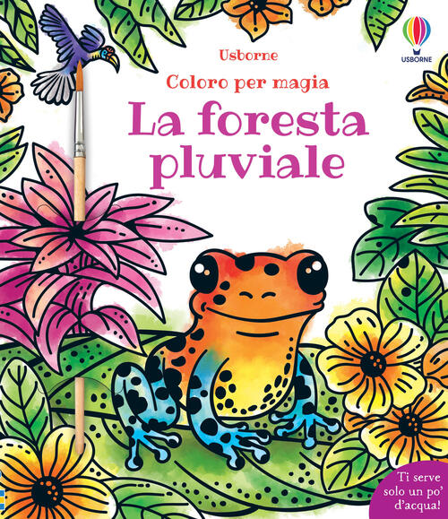 Foresta Pluviale. Coloro Per Magia. Con Pennellino Sam Baer Usborne 2023