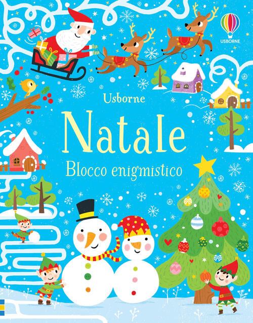 Natale. Blocco Enigmistico. Blocchi Di Giochi. Ediz. Illustrata Simon Tudhope