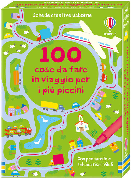 100 Cose Da Fare In Viaggio Per I Piu Piccini. Con Pennarello Catriona Clarke
