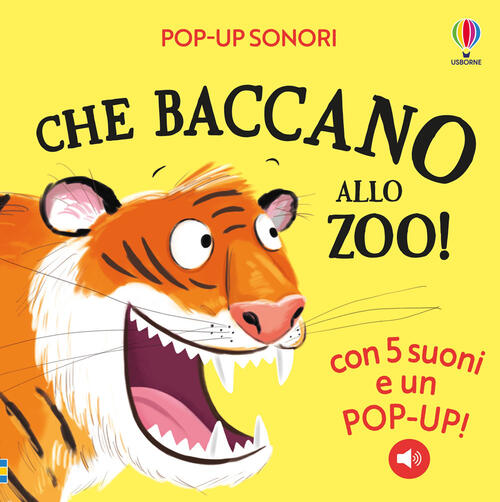 Che Baccano Allo Zoo! Ediz. A Colori Sam Taplin Usborne 2025