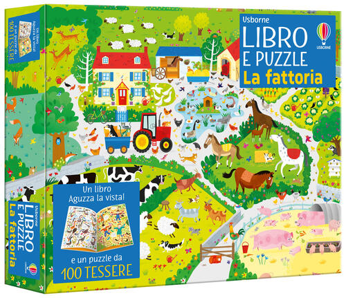 La Fattoria. Con Puzzle Kirsteen Robson Usborne 2025