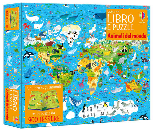 Animali Del Mondo. Con Puzzle Da 300 Tessere Kirsteen Robson Usborne 2025