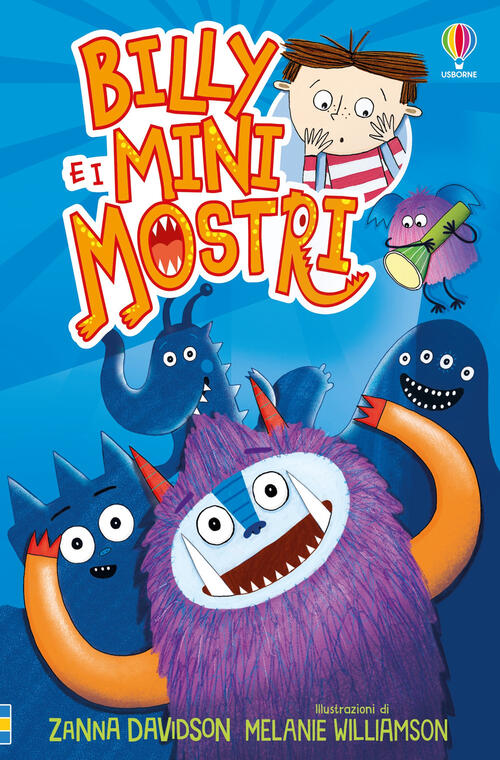 Billy E I Mini Mostri Zanna Davidson Usborne 2025