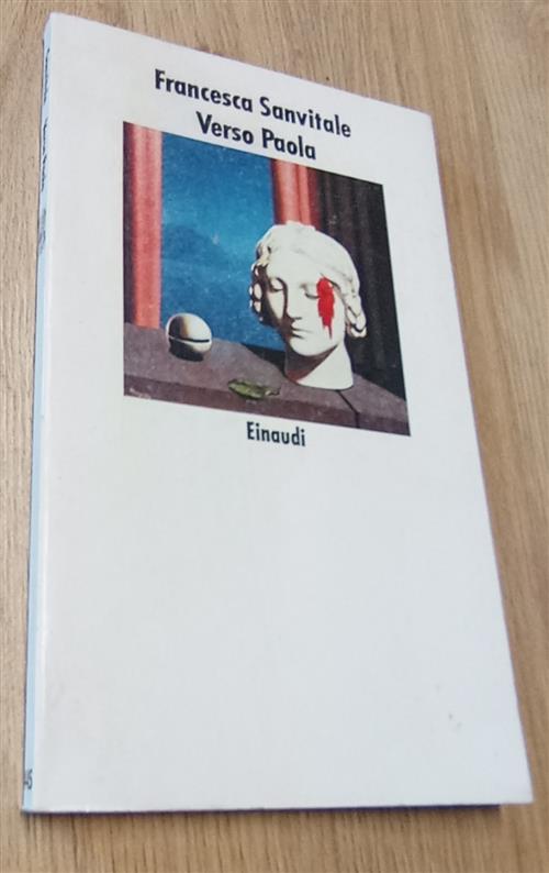 Verso Paola Francesca Sanvitale Einaudi 1997