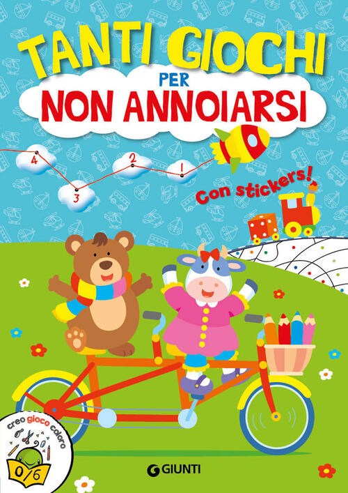Tanti Giochi Per Non Annoiarsi. Ediz. A Colori Giunti Editore 2019