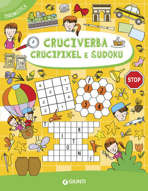 Cruciverba, Crucipixel E Sudoku Giorgio Di Vita Giunti Editore 2022