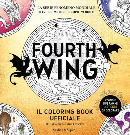 Fourth Wing. Il Coloring Book Ufficiale. Con Adesivi Lydia Fenwick Sperling &
