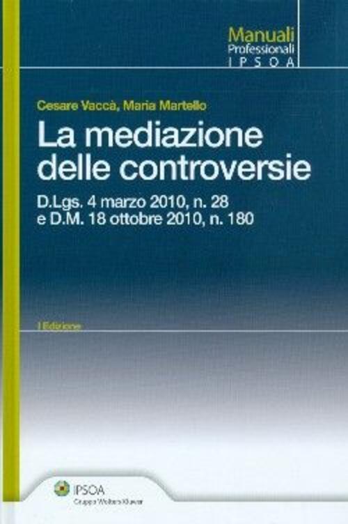 La Mediazione Delle Controversie