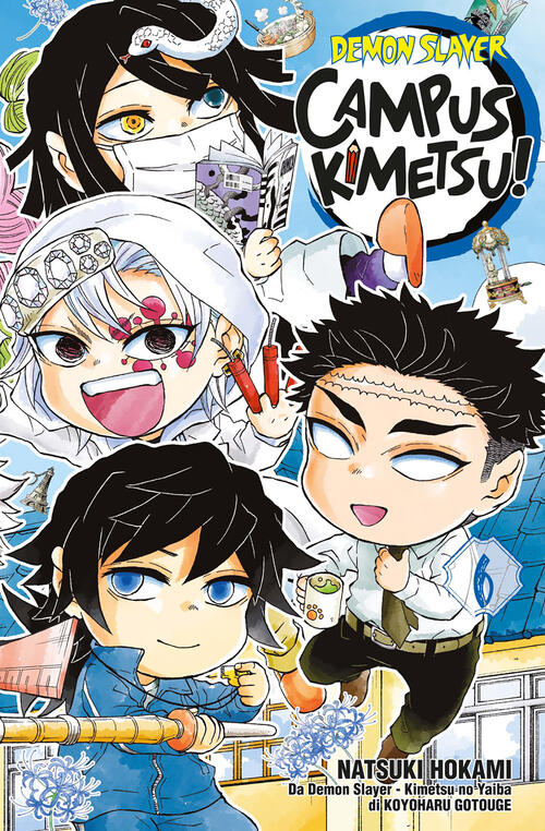 Demon Slayer. Campus Kimetsu!. Vol. 6 Koyoharu Gotouge Star Comics 2025