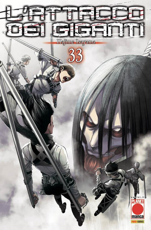 L' Attacco Dei Giganti. Vol. 33 Hajime Isayama Panini Comics 2021