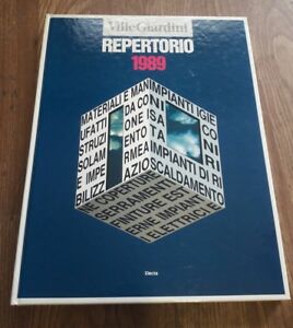 Ville Giardini Repertorio 1989 Electa