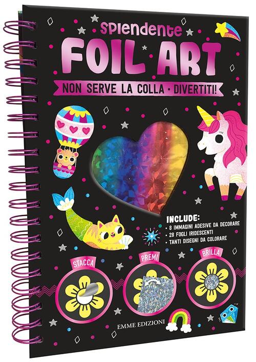 Splendente Foil Art. Ediz. A Spirale Emme Edizioni 2020