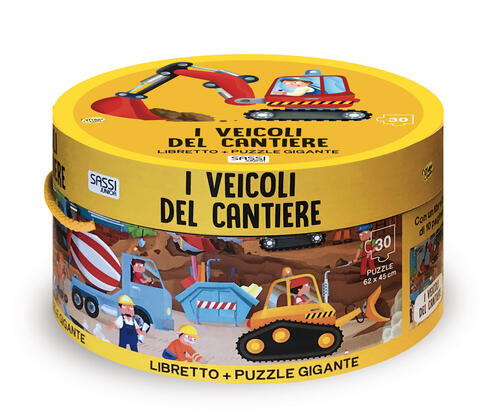 I Veicoli Del Cantiere. Con Puzzle Matteo Gaule Sassi 2019