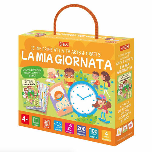 La Mia Giornata. Le Mie Prime Attivita Arts & Crafts. Ediz. A Colori. Con 4 Fo