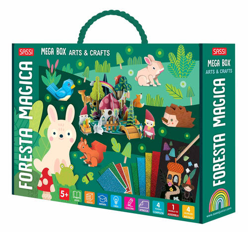 La Foresta Magica. Mega Box Arts & Crafts. Ediz. A Colori. Con Gioco Ester Tom