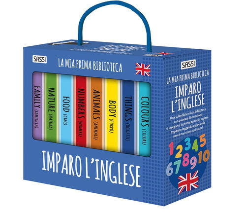 La Mia Prima Biblioteca. Imparo L'inglese Roberta Marcolin Sassi 2025