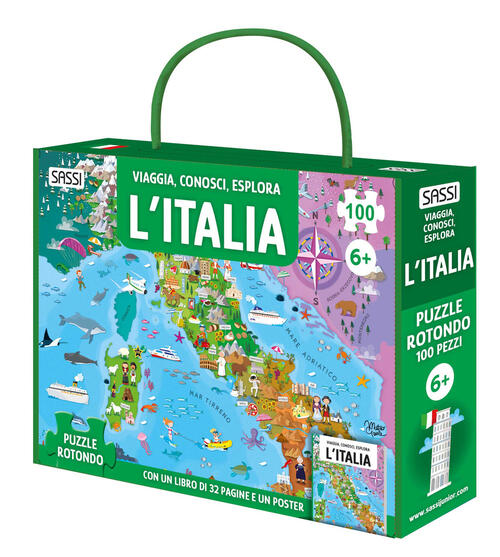 L'italia. Viaggia, Conosci, Esplora. Con Puzzle Matteo Gaule Sassi 2025
