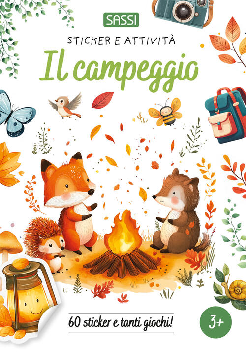 Il Campeggio. Sticker E Attivita Maria Sara Mabilia Sassi 2025