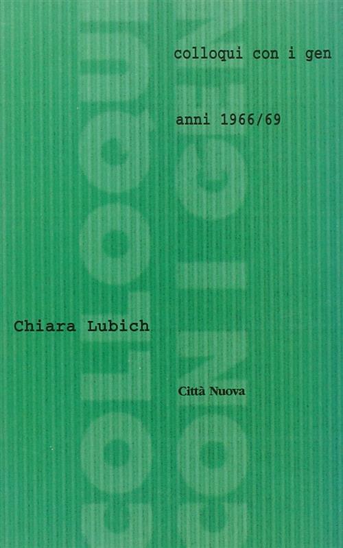 Colloqui Con I Gen (1975-'00)