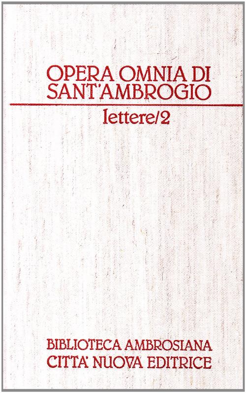 Opera Omnia. Vol. 20\2: Lettere
