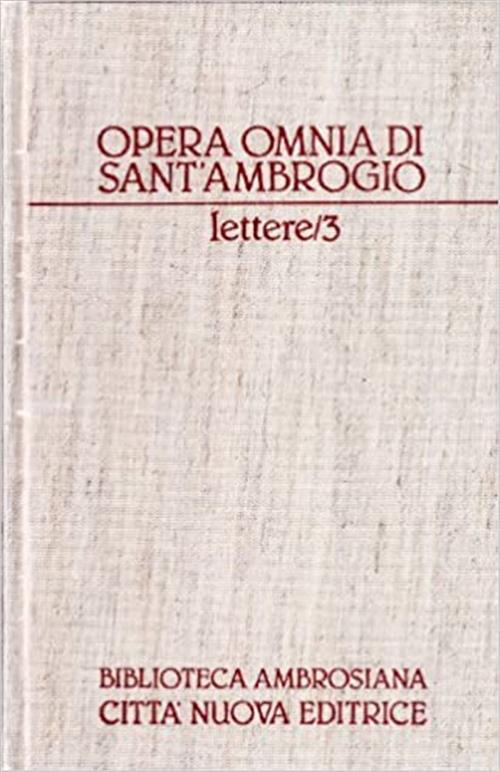 Opera Omnia. Vol. 21\3: Lettere