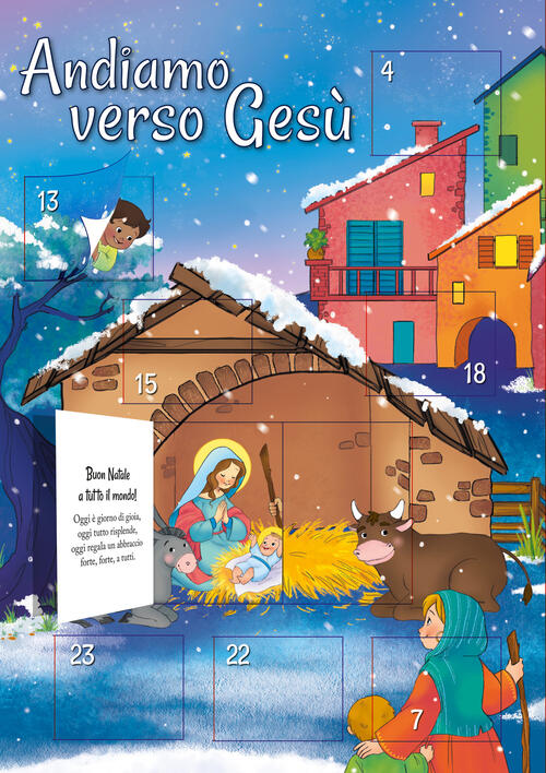Andiamo Verso Gesu. Calendario Dell'avvento. Ediz. A Colori Marida Zoe Paoline