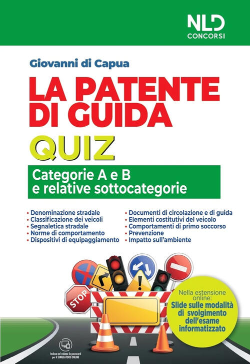 La Patente Di Guida. Quiz. Categorie A E B E Relative Sottocategorie Giovanni