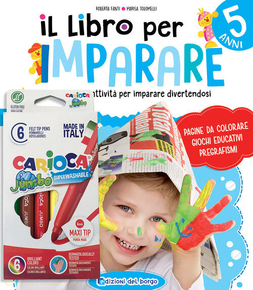 Il Libro Per Imparare. 5 Anni. Tanti Giochi E Attivita Per Imparare Divertendo