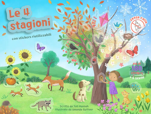 Le 4 Stagioni. Con Adesivi Joli Hannah Ideeali 2025
