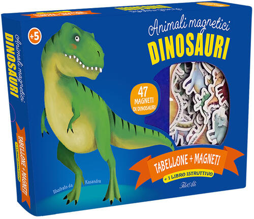Dinosauri. Animali Magnetici. Con 47 Magneti. Con Tabellone Pieghevole Ideeali