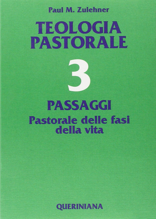 Teologia Pastorale. Vol. 3: Passaggi. Pastorale Delle Fasi Della Vita. Paul M.