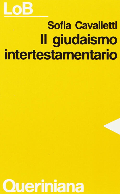 Il Giudaismo Intertestamentario Sofia Cavalletti Queriniana 1991