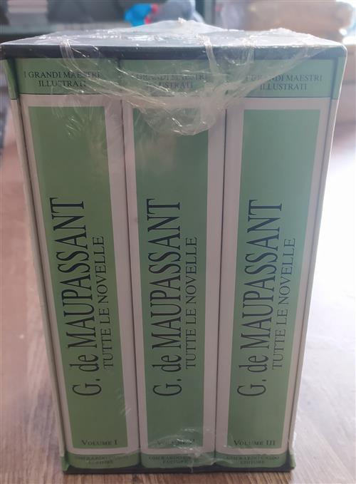 Tutte Le Novelle. 3 Volumi Guy De Maupassant Gherardo Casini 1987