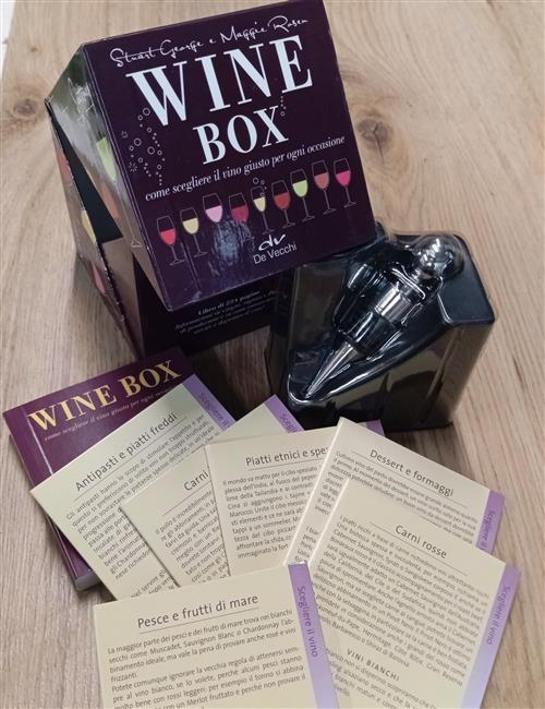 Wine Box. Come Scegliere Il Vino Giusto Per Ogni Occasione. Cofanetto Stuart G
