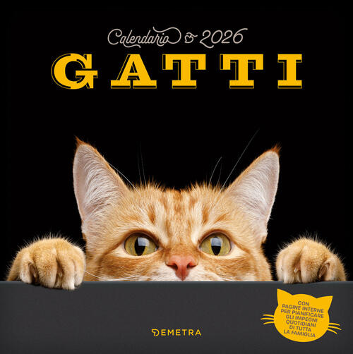 Gatti. Calendario 2026 Demetra 2025