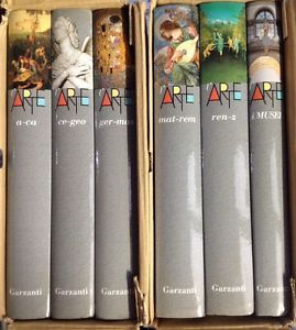 L'arte E Artisti Di Tutto Il Mondo Enciclopedia Garzanti 6 Volumi