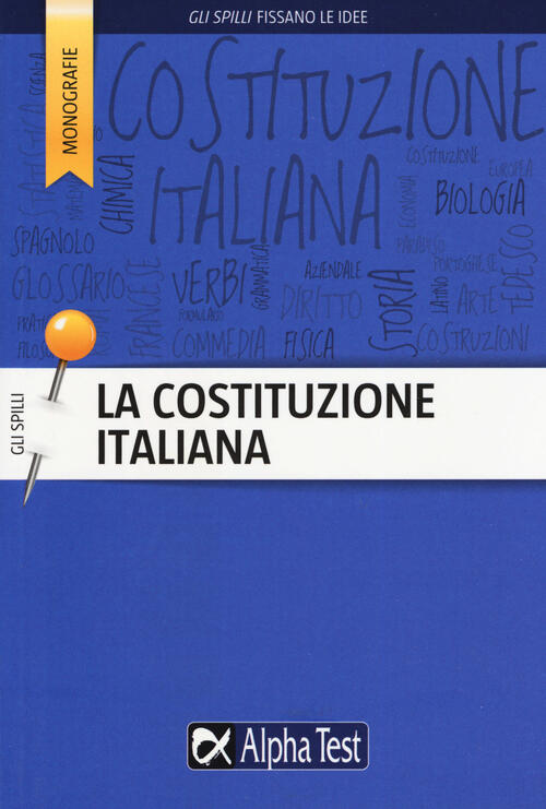 La Costituzione Italiana Massimo Drago Alpha Test 2019