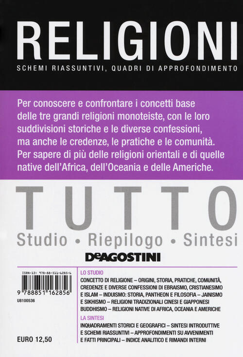 Tutto Religioni De Agostini 2018