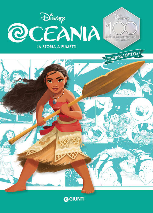 Oceania. La Storia A Fumetti. Disney 100. Ediz. Limitata Disney Libri 2023